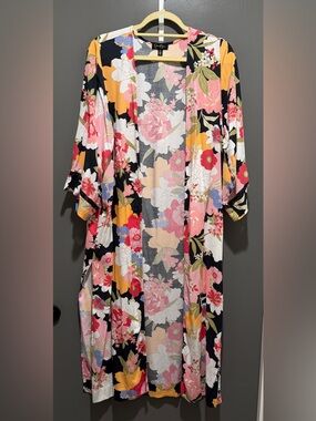Jessica Simpson floral duster